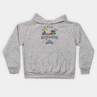 Raised in Wenonah Kids Hoodie